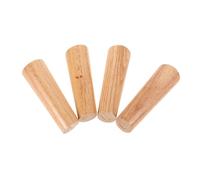 Hemobllo 4 Pezzi Gambe Dei Mobili Sostituzione Piedini Divano Estensori Per Gambe Del Tavolo Fede Del Comò Estensione Della Gamba Del Tavolo Supporto Armadio Gamba Del Mobile Spugna Cachi