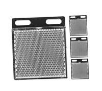 Hemobllo 4 pezzi Pannelli Riflettenti Retroriflettenti per Sensori Fotoelettrici Accessori per Sicurezza Domestica e Stradale con Riduzione Abbagliamento e Alta Visibilità
