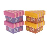 Hemobllo 4 Pezzi Protezioni Angolari per in PVC Flessibile Paracolpi Antiscivolo per Bordi di Tavoli da Pranzo e Mobili Protezione Sicurezza Multiuso per Angoli da Scrivania e Bancone