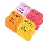 Hemobllo 400 Biglietti Lotteria Rotolo per Eventi Feste e Raccolte Ticket Versatili per Carnevali e Intrattenimento