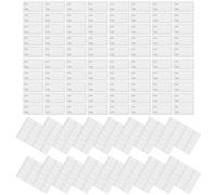 Hemobllo 400 Pezzi Etichette Autoadesive Carta Rimovibili, Alimentari, | Data Leggibile nel Congelatore, Scrittura Facile, Rimozione Pulita, per Contenitori e Sacchetti