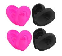 Hemobllo 4paia Protezioni Auricolari in Silicone Riutilizzabili Copriorecchie per Tinture per Capelli Protezione per Styling Termico Cuffia Protettiva per Doccia Protezione per Colorazione