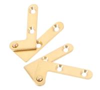 Hemobllo 4pezzi Cerniera Nascosta Per Porte e Finestre Cerniere Pivotanti Regolabili Cerniere Invisibili Albero Giù Funzionamento Fluido Per Porte in Legno Vetro e Metallo Installazione Sem