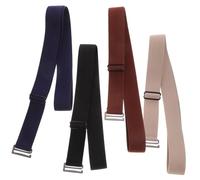 Hemobllo 4pezzi Cintura Elastica Invisibile Per Donna Cintura Regolabile Per Jeans in e Pratica Adatta Vari Stili Di Realizzata in Materiale Robusto Facile Da Indossare e Abbinare