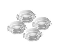 Hemobllo 4pezzi Coprimanopole per Fornelli Gas e Porte Sicurezza per Ragazzo Ragazza Ragazza Piccoli Design Discreto Installazione senza Attrezzi per Casa