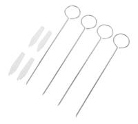 Hemobllo 4pezzi Kit Per Sordina Per Pianoforte Di Strumenti Per Accordatura Con Morsetto Per Silenziamento e Diapason Per Voci Alte Attrezzatura Per Riparazione e Insegnamento