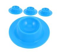 Hemobllo 4pezzi Portauova in Silicone Per Uova Alla Coque Vassoio Per Servire Uova Pasqua Organizzatore Per Frigorifero