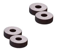 Hemobllo 4pezzi Ruote Zigrinate Per Strumenti Di Tornitura Ruote Diagonali Per Godronatura Sostituzione Pratica e Decorativa Alta Resistenza e Durabilità