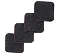 Hemobllo 4pezzi Sottobicchieri Per Mobili in Plastica Protezioni Per Pavimenti Per Mobili Da Ufficio Anti-scivolo e Resistenti Per Pavimenti Altri