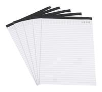Hemobllo 5 Pezzi Blocchi Note A4 per Pianificazione Giornaliera e Appunti, Carta Bianca Multipurpose, Set per Ufficio e Scuola Fogli Strappabili