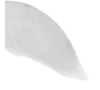 Hemobllo 5 Pezzi Kit Barba Finta Bianca Autoadesiva per Uomo Decorazione Barba Babbo Natale Baffi Non Veri per Costume Nonno Accessori Cosplay Halloween e Natale Aspetto Realistico e