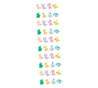 Hemobllo 5 Set Arredamento Mini Dinosauro Giocattoli Di Dinosauri Shower Giocattoli Per Figurine Di Animali in Resina Decorazione Di Micro Paesaggi 8 Pezzi*5