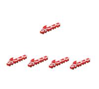 Hemobllo 5 Set Ornamenti del Treno di Natale Miniature Nozze Decorazioni Natalizie Cervo Carino Micro Accessori del Villaggio di Natale Ornamenti Natalizi in Miniatura Resina