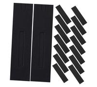 Hemobllo 50 Pezzi Astucci per Penne con Finestra Nera in Resistente Custodie Singole per Penne Stilografiche Gioielli e Accessori Organizer Compatti per Personale e Professionale