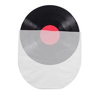 Hemobllo 50pezzi Custodie per CD Sacchetti per Disco Protezione Antistatica per Design Flap Resistente e