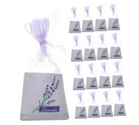 Hemobllo 50pezzi Sacchetti Vuoti Profumati Alla Lavanda in Leggero Lavanda Chiara Per Pot Pourri e Spezie Sacchetti Garza Per Decorazioni Casa Auto Abbigliamento e Borse Facili Da Usare