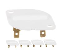 Hemobllo 5pezzi Kit Fusibile Termico Per Asciugatrice Da Compatibile Con Elemento Riscaldante Termistore e Connettore Tubo Sfiato Parti Ricambio Per Elettrodomestici