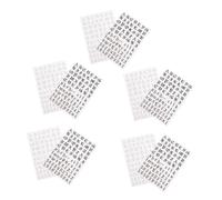 Hemobllo 5sets Adesivi Per Nail Art in Pvc Di Motivi Geometrici Creativi Decalcomanie Per Unghie Decorative Fai Da Te Manicure Facile