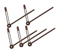 Hemobllo 5sets Orologio in Legno di Puntatori per Orologio Parti per Punto Croce Puntatori di Precisione per Kit di Movimento Sostituzione Fai da Te