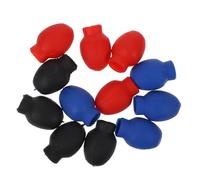 Hemobllo 6 paia Tappi in Gomma per Bacchette Batteria Copritesta Elastici Silenziatori per Bacchette Facili da Installare e Rimuovere per Pratica Indoor e Outdoor