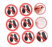 Hemobllo 6 pezzi Adesivi Vietato Calpestare in Vinile Autoadesivi Segnali di Avvertimento Resistenti e Facili da Attaccare su Superfici Lisce Etichette Sicurezza per Ambienti Pericolosi