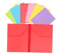 Hemobllo 6 pezzi Cartelle Portadocumenti in Resistenti e Leggere Organizer Multifunzionale per Ufficio Scuola e Casa per Documenti per Organizzazione Manuale