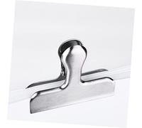 Hemobllo 6 pezzi Clip per Sacchetti Alimentari in Acciaio Inossidabile Colorati Resistenti con Molla per Sigillare Snack Pane e Ufficio e Casa