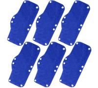 Hemobllo 6 Pezzi Fascia Antisudore per Casco Rigido, Hard Hat Sweatband, Tessuto e Plastica, Blu, Mantiene la Testa Asciutta e Sudore Lontano Dalla Fronte, per L’estate