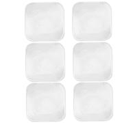 Hemobllo 6 Pezzi Protezione Maniglie Porte in Silicone Bianco Forma Balena, Ferma Porta da Muro per Assorbire Urti e Prevenire Collisioni, per Casa e Ufficio
