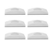 Hemobllo 6 pezzi Protezioni per Parete Cancelletto Sicurezza e Animali Paracolpi Antiscivolo Design Moderno Resistente per Scale e Porte