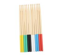 Hemobllo 6paia Bacchette Per in Legno d Acero Da Resistenti e Professionali Per Strumenti Percussione Batterie Acustiche e Musicisti Tutti