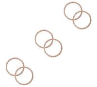 Hemobllo 6pezzi Anello Bezel Per Orologio Metallo Con Diamanti Da Protettivo e Antigraffio Design Elegante e Leggero Per Orologi