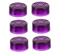 Hemobllo 6pezzi Copri-pedale per Chitarra Tappi Protettivi in Plastica per Pedali di Effetto Antiscivolo e Bordi Lisci