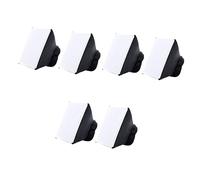 Hemobllo 6pezzi Diffusore Flash Softbox Per Accessori Dslr Illumina Le Tue Foto Con Luce Morbida e Omogenea Facile Da Riporre e Trasportare