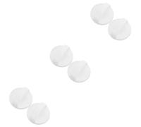 Hemobllo 6pezzi Manopole Di Controllo Timer Per Lavatrice Manopole Per Asciugatrice e Lavatrice Sostituzione Facile e Duratura Adatte Per Varie Tipologie Di Elettrodomestici