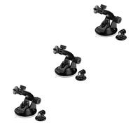 Hemobllo 6pezzi Supporto Per Action Camera Con Ventosa e Adattatore Treppiede Per Montaggio Su Superfici Lisce Auto e Barche Angolo e Potente Adesione
