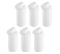 Hemobllo 6pezzi Tubetti Vuoti per Deodoranti Stick Contenitori di Plastica Riempibili Meccanismo Rotante dal Fondo per Solidi Profumati Cosmetici e Cura Personale