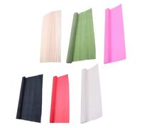 Hemobllo 6rotoli Carta Crespa Italiana Colorata per Decorazioni Nozze Feste e Lavoretti Creativi Carta Floreale Leggera e Facile da Modellare per Artigianato e Addobbi Tema Compleanno