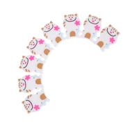 Hemobllo 8 pezzi Ammortizzatori Tennis in Silicone Cartoon Gatto Smorzatore Vibrazioni Racchetta Accessori Antivibranti Facili da Installare per Racchette Tennis