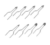 Hemobllo 8 pezzi Punte Penna Pirografia Alta Impedenza per Bruciatura Legno Punte Filo Riscaldanti Resistenti e Precise per Artisti Kit Sostituzione Pirografo Multifunzionale per Disegno