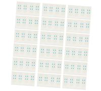 Hemobllo 80 pezzi Cerotti Lifting Invisibili Adesivi Tensori Antirughe per e Stickers Traspiranti per Sollevamento per Quotidiano e Speciali