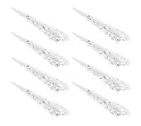 Hemobllo 8pezzi Anelli Per Unghie Da Sovrana Antica Protezione Punta Falange Unghia Anello Unghia Falange Finger Nail Ring Queen Ancient Style Accessory for Belly Dance Costume Games Shows