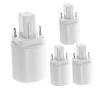 Hemobllo 8pezzi Gd Adattatore Per Portalampada Convertitore Per Lampadine Facile Installazione e Utilizzo Resistente e Affidabile Compatibile Con Diversi Stili Di Decorazione