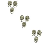 Hemobllo 9pezzi Retro Lion Phone Case Decor Creative Alloy Sticker for Women Unique Phone Cover Accessories Finish