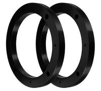 Hemobllo Accessori per Altoparlanti Auto 1 Paio Adattatori in Plastica 5 Pollici Distanziatori per Veicoli per Isolamento Acustico e Montaggio Altoparlanti