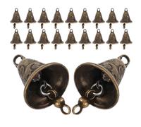 Hemobllo Accessori per Campanelli a Vento Superficie Lucidata Vintage Suono Chiaro e Piacevole 24 Pezzi in Ferro Facili da Attaccare, per Giardino e Scene di Festa