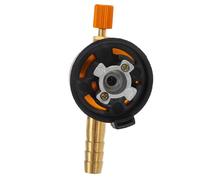 Hemobllo Adattatore per Fornello da Campeggio Convertitore Gas Adattatore Propano Valvola Uscita Ricarica Carburante Campeggio Outdoor