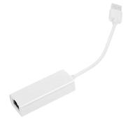 Hemobllo Adattatore USB 2.0 Gigabit Bianco Connettore Rj45, Compatibilità e Materiali Abs e Pvc per Connessione Stabile e Veloce