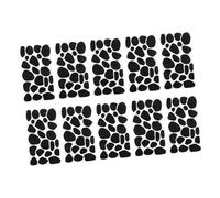 Hemobllo Adesivi in Feltro Autoadesivi Decorativi 10 Fogli Set, Cerchi e Forme Irregolari di Feltro Resistente per Progetti Fai da Te, Decorazioni per Vestiti e Feste Tematiche