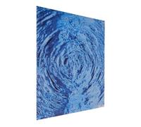 Hemobllo Adesivo Acqua Water Grain Wall Sticker in PVC Blu, per Diorami e Micro Paesaggi, Adatto a Modellismo Ferroviario, Negozi da Sposa e Hotel